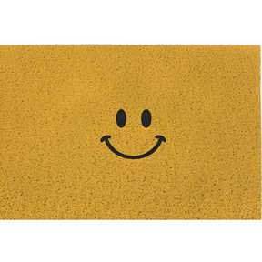 Smiley Print Doormat – Non-Slip PVC &amp; Quick-Drying 40x60cm