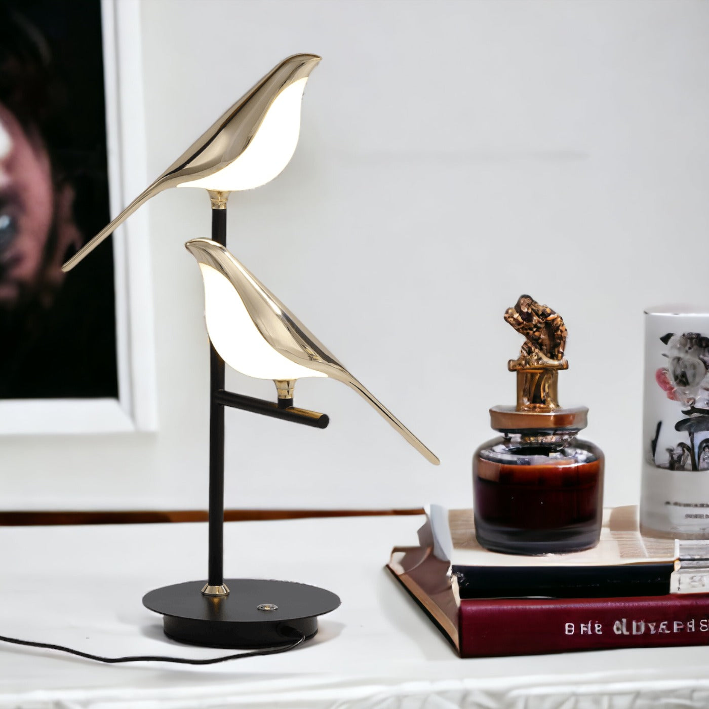 Golden Bird LED Wall Sconce – Modern Nordic Wall Lamp – product image 5