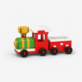 Christmas Building Blocks Set Fun Family Activity