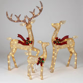 Christmas Outdoor Decorations LED Reindeer Garden Display