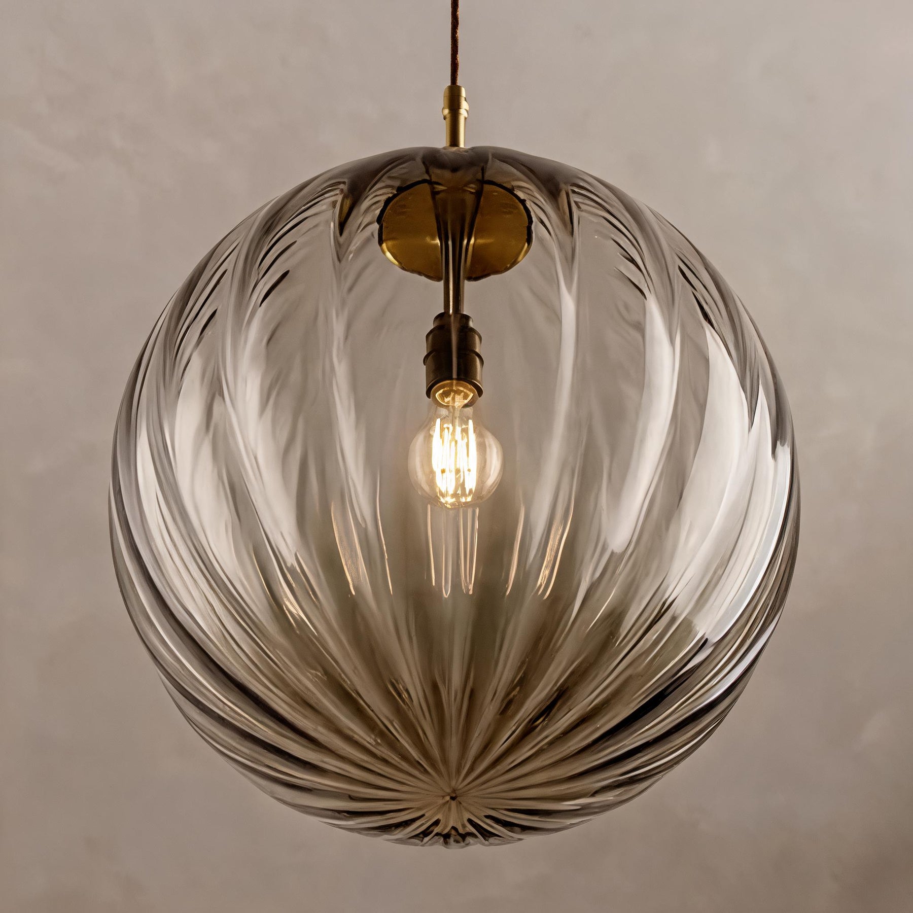 Smoky Glass Pendant Light – pendant light image 16