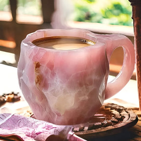 Caneca de Café Estilo Pedra Decorativa