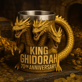 Caneca de Café Figura de Monstro Escultura em Cerâmica 3D