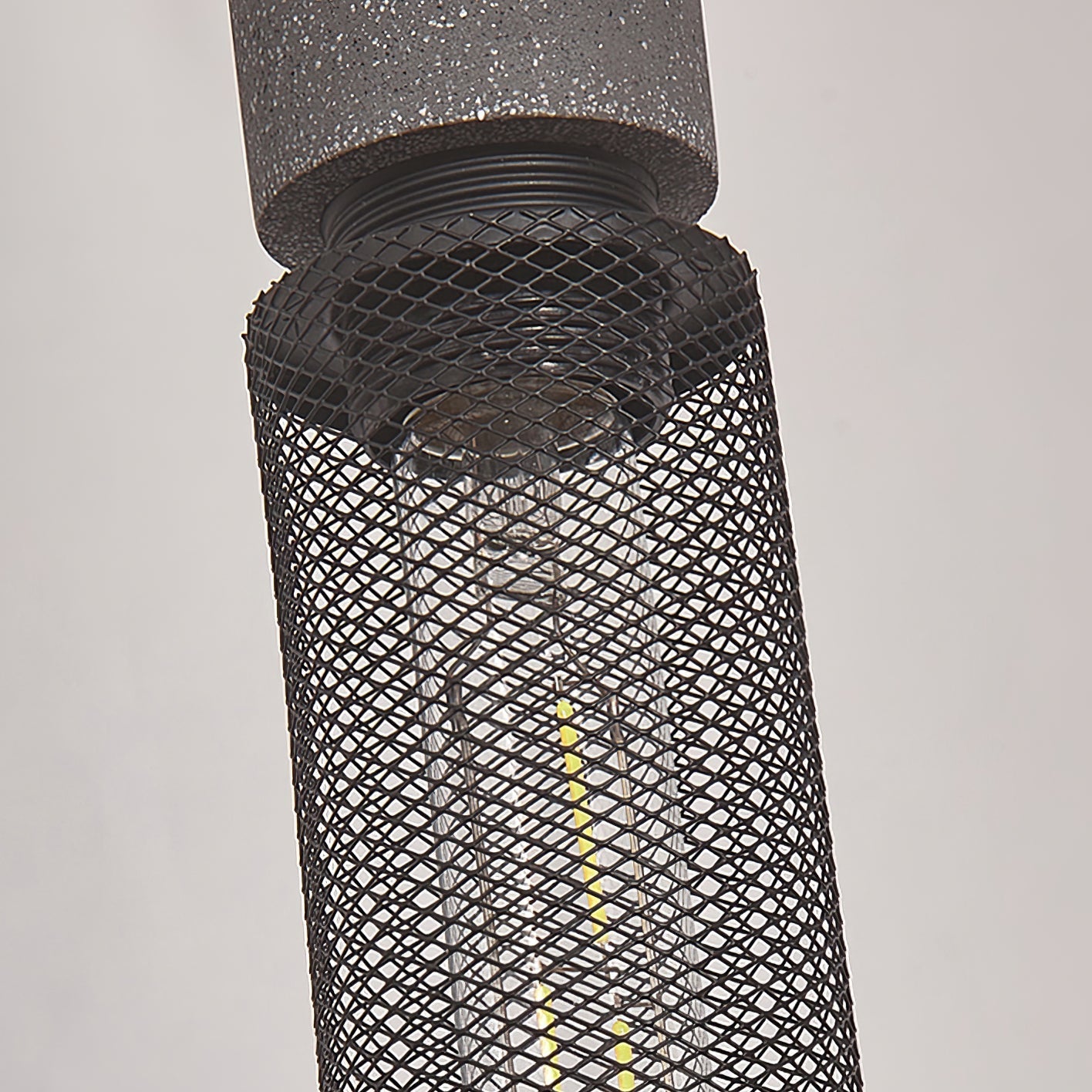 Luminária Pendente de Concreto Urbano | Lâmpada LED Suspensa Industrial