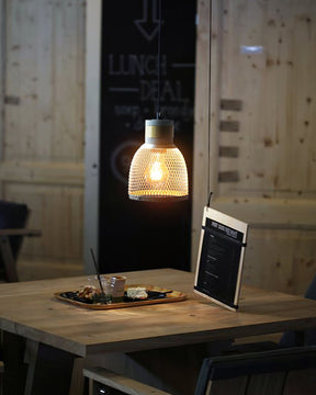 Luminária Pendente de Concreto Urbano | Lâmpada LED Suspensa Industrial