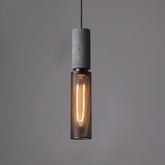 Luminária Pendente de Concreto Urbano | Lâmpada LED Suspensa Industrial