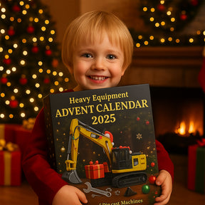 Calendário do Advento de Miniaturas de Máquinas de Construção