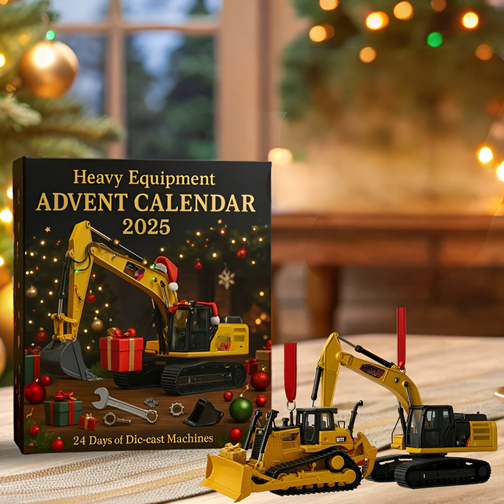 Calendário do Advento de Miniaturas de Máquinas de Construção