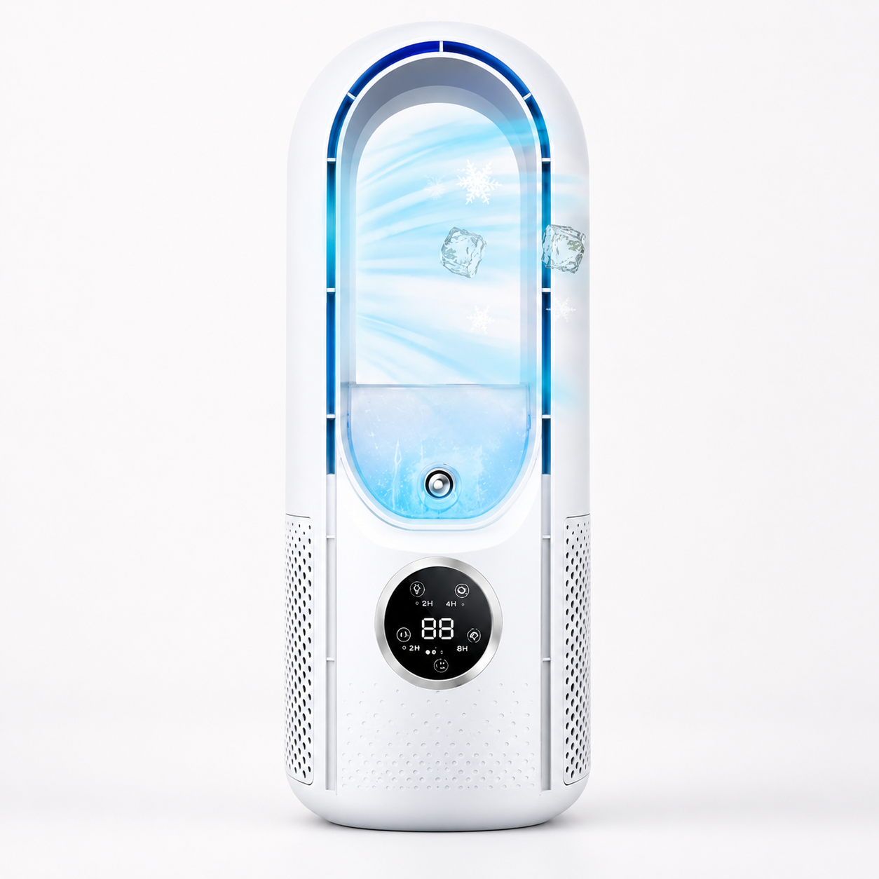 Ar-condicionado Portátil Ventilador de Resfriamento Silencioso sem Hélices