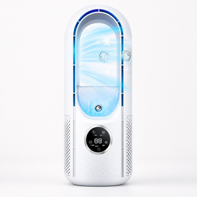 Ar-condicionado Portátil Ventilador de Resfriamento Silencioso sem Hélices