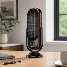 Battery-Operated Desktop Fan - USB Portable Cooling Fan for Home & Office