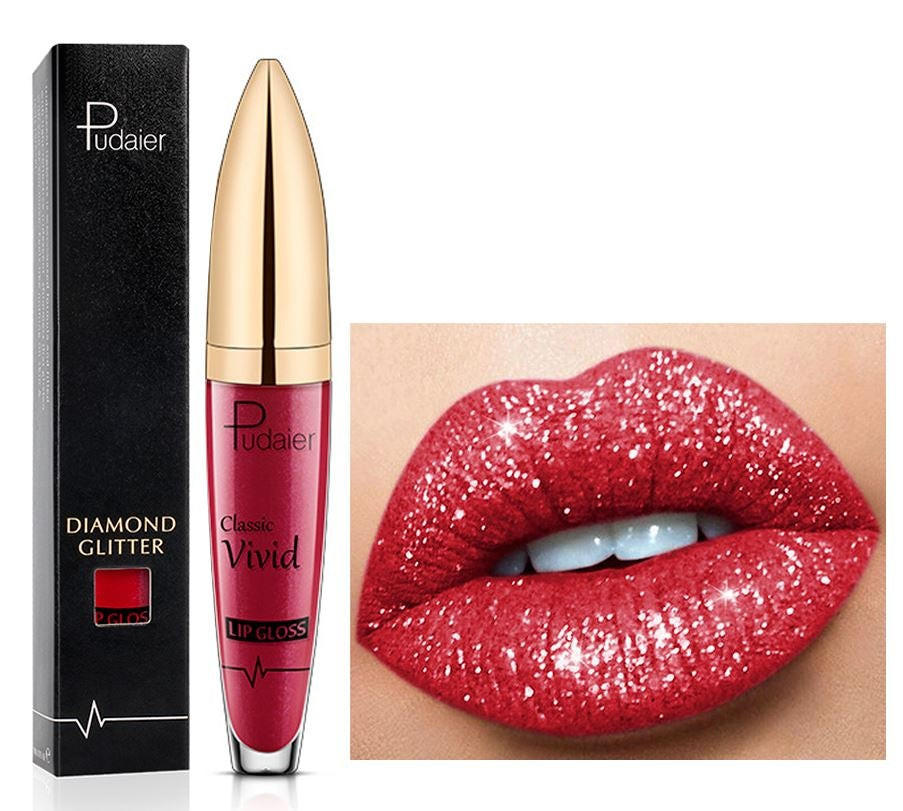 No-Transfer Liquid Glitter Lipstick