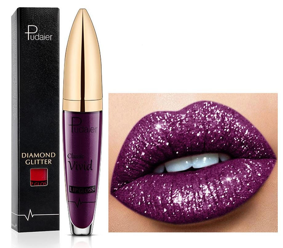 No-Transfer Liquid Glitter Lipstick