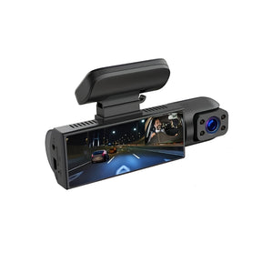 Câmera Veicular Dupla 1080P Gravador de Direção com Monitor de Estacionamento