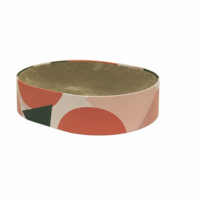 Cama Lounge Redonda de Papelão para Gatos