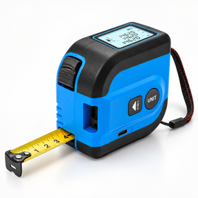 Trena Digital com Medidor de Distância a Laser e Design Compacto