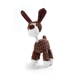 Brinquedo para cachorro corda animal com apito