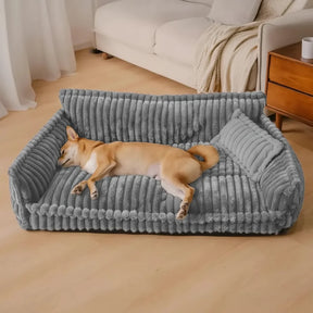 Cama de Cachorro Lavável Sofá para Cães Bordas Elevadas Cães Grandes