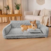 Cama de Cachorro Lavável Sofá para Cães Bordas Elevadas Cães Grandes