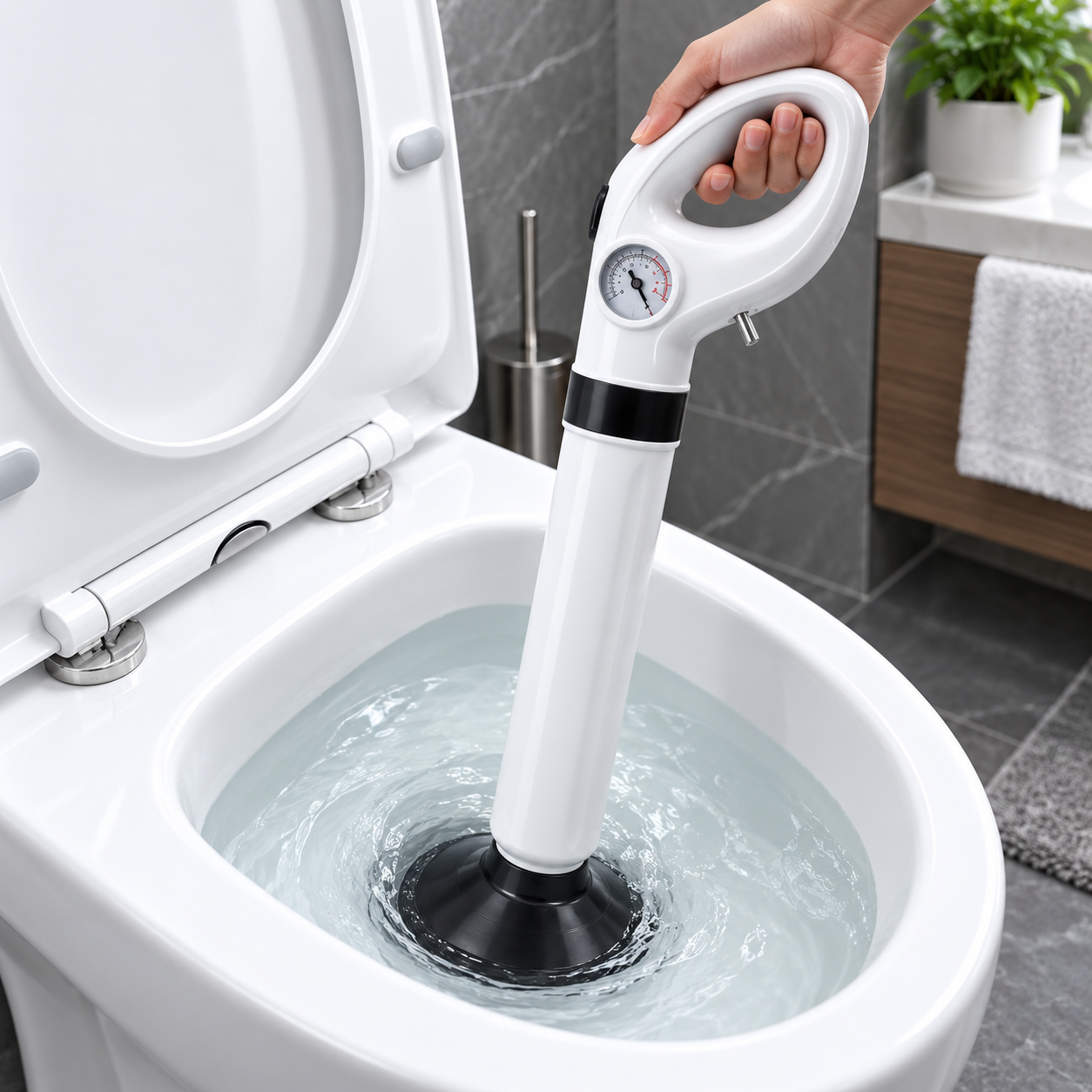 Kit de Ferramentas Desentupidoras com Sistema de Limpeza de Alta Pressão