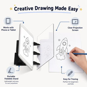 Drawing Projector Kids Portable Educational Toy