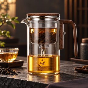 Bule de Infusão de Chá de Vidro Durável com Design de Precisão