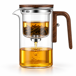 Bule de Infusão de Chá de Vidro Durável com Design de Precisão