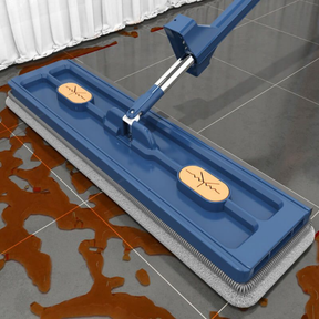 Mop Esfregão Flat de Microfibra com Spray e Cabo Longo para Limpeza