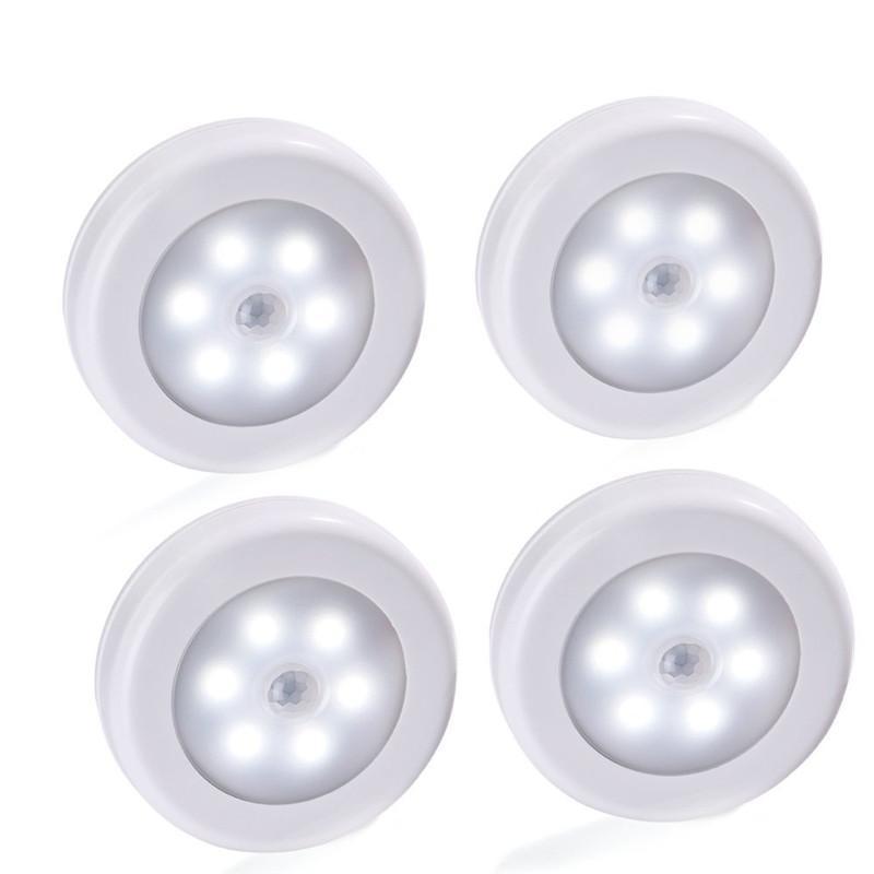Luz Noturna de LED com Sensor de Movimento Sem Fio