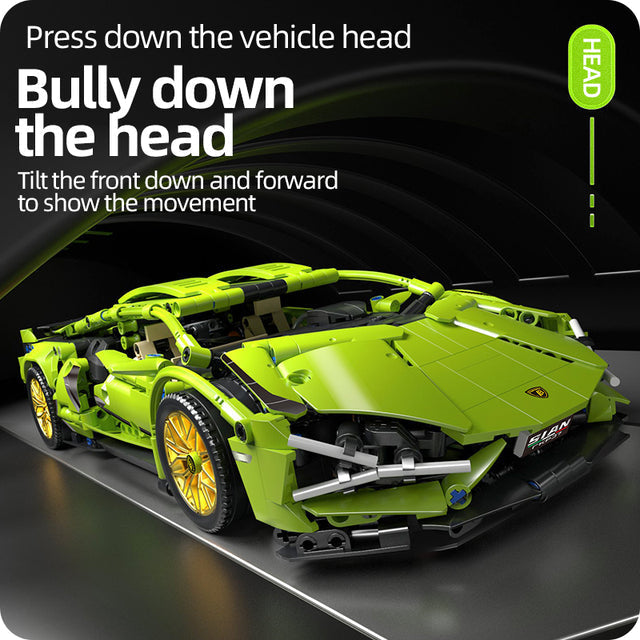Mechanical Speed Vehicle for Children & Adults – City Racing Car