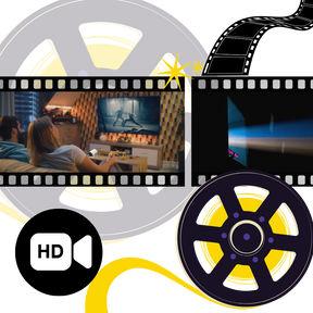 Portable 4K ultra HD projector