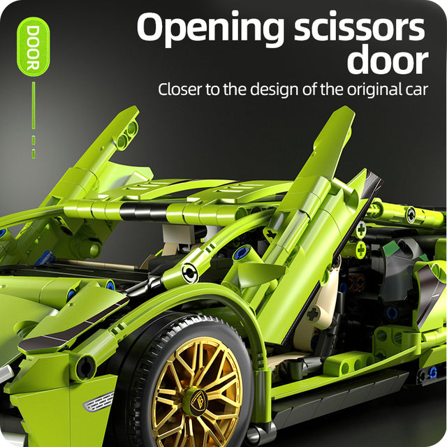 Mechanical Speed Vehicle for Children & Adults – City Racing Car