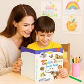 Livro Educativo Infantil Interativo de Aprendizado de Inglês
