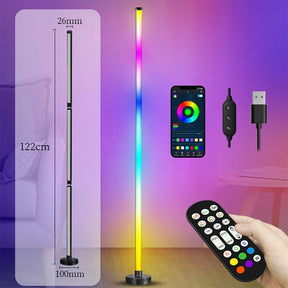 Luminária de Chão LED Inteligente