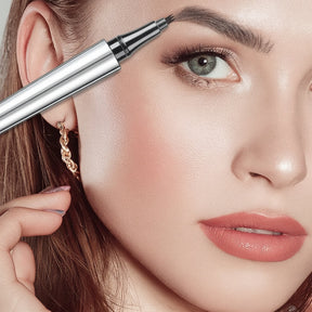 Caneta de Sobrancelha Efeito Microblading 4 Pontas à Prova D'água