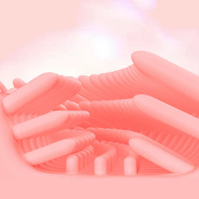 Escova de Dente Elétrica Infantil Sônica de Silicone em Formato U Automática