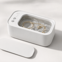 Limpador Ultrassônico Eficaz e Compacto para Joias e Relógios