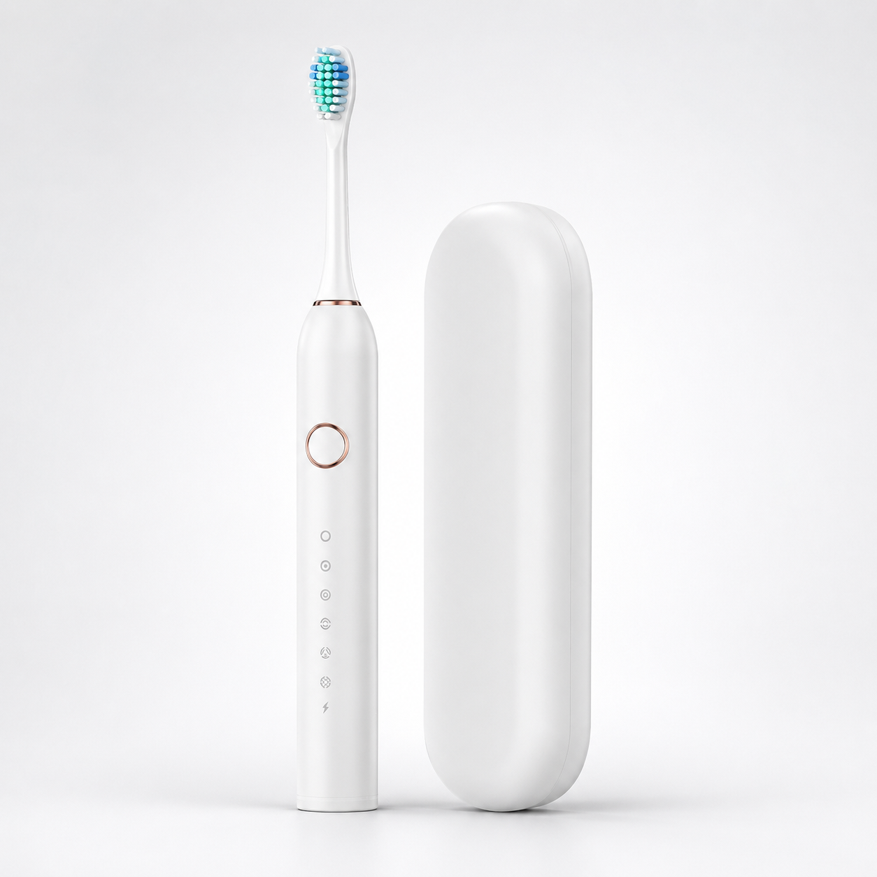 Escova de Dente Elétrica Recarregável com Design à Prova d'Água