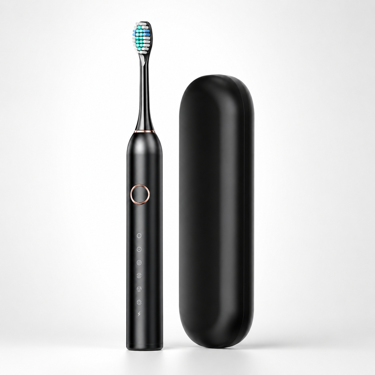 Escova de Dente Elétrica Recarregável com Design à Prova d'Água