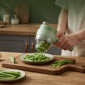 Processador de Alimentos Elétrico Sem Fio Triturador de Vegetais