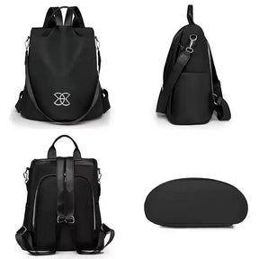 Anti-Theft Backpack – 3 Carry Options Water-Resistant & Hidden Pockets Design