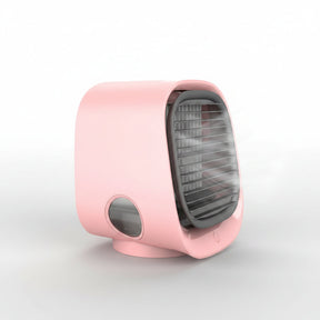 Ventilador Climatizador Evaporativo Elétrico - Resfriador de Ar Pessoal para Uso em Ambientes e Mesas