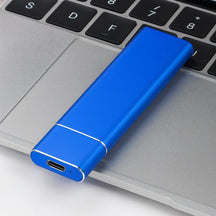 HD Externo Portátil USB de Alumínio com Design Slim de Armazenamento