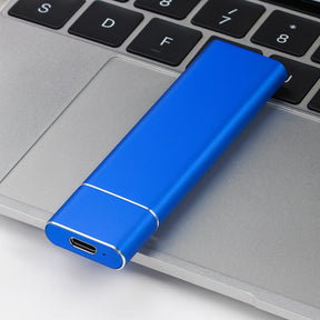 HD Externo Portátil USB de Alumínio com Design Slim de Armazenamento