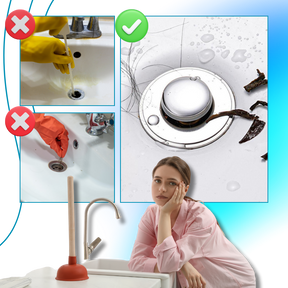 Retractable sink stopper to prevent odors