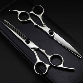 Conjunto de Tesouras Profissionais para Corte de Cabelo Japan 4cr de 6 Polegadas