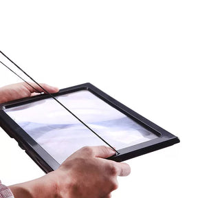 Lupa de 3x para leitura com luz LED