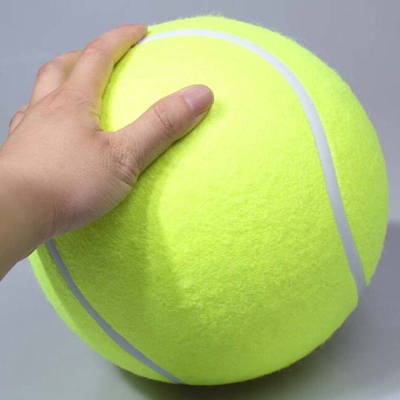 Bola de tênis grande para seu cachorro – XXL – 24 cm de diâmetro