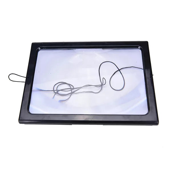 Lupa de 3x para leitura com luz LED