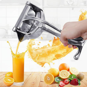 Espremedor de Frutas Cítricas Manual em Aço Inoxidável para Suco Fresco